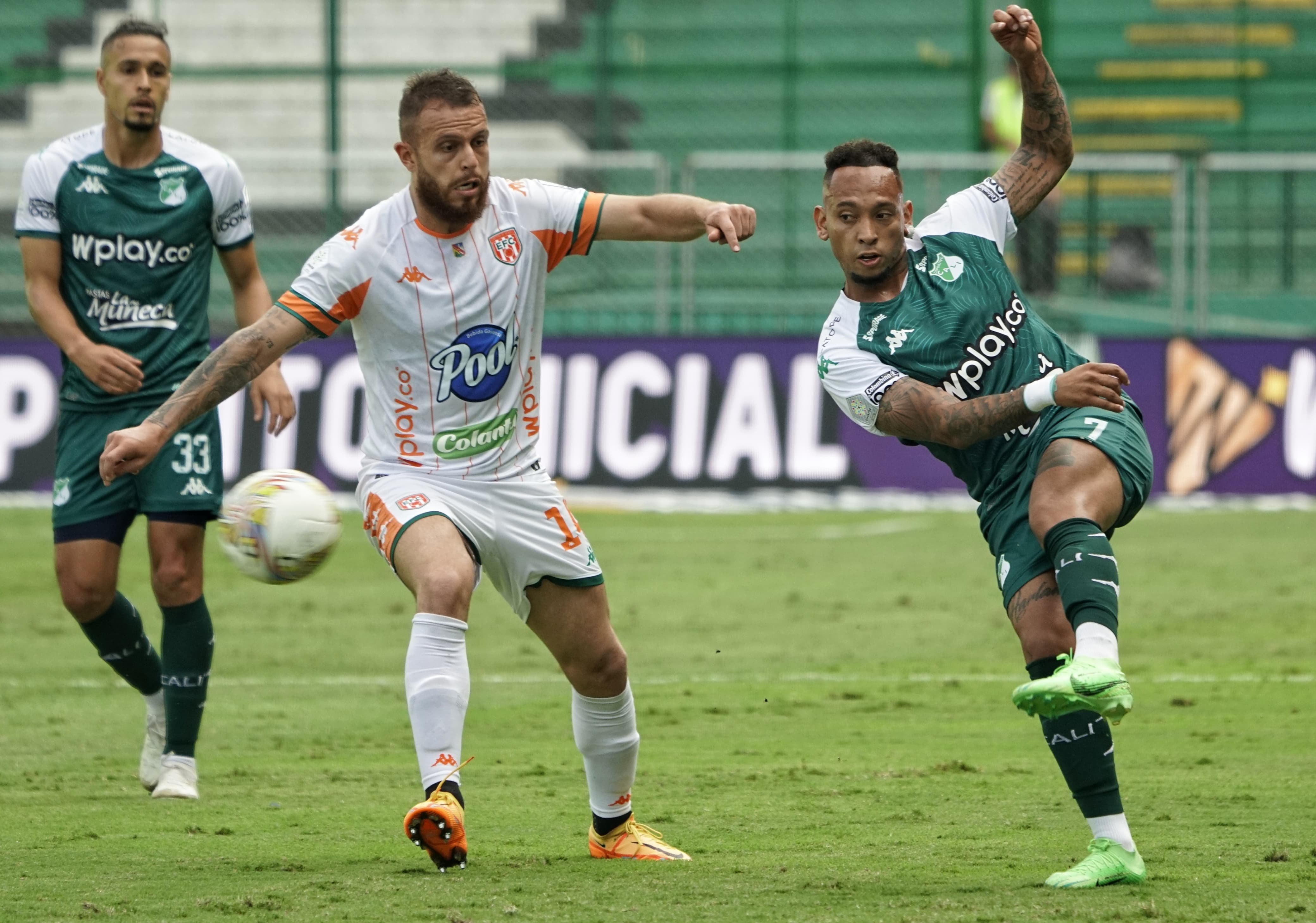 Duelo de Liga entre Envigado y Deportivo Cali / Colprensa