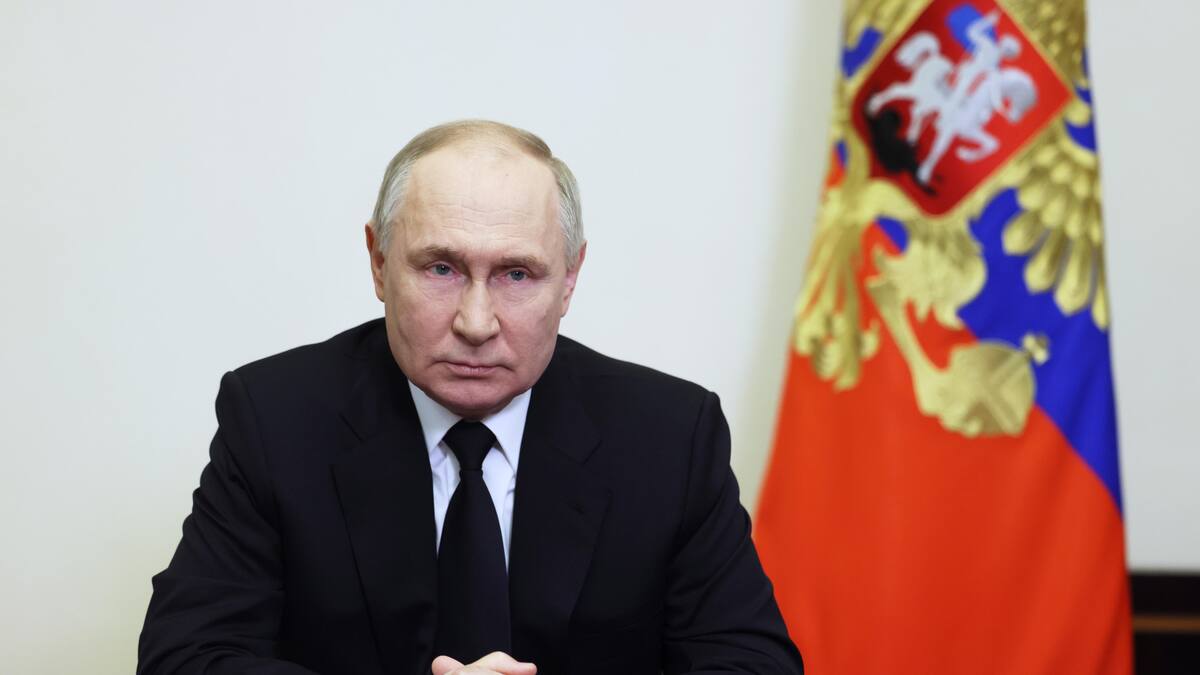 Putin apunta a Ucrania y califica el atentado en Moscú como “acto terrorista salvaje”
