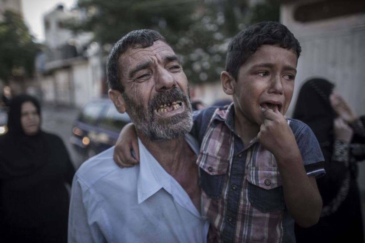 Gaza se conmociona por el asesinato de cuatro niños que jugaban en la playa.