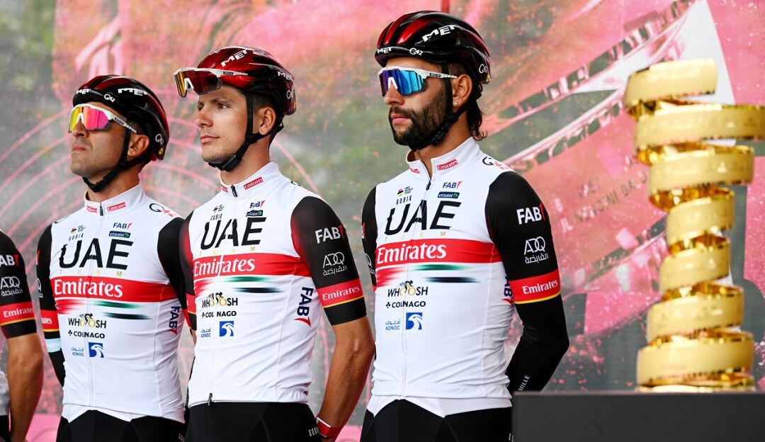 Fernando Gaviria, carta fuerte del Team Emirates para el embalaje.