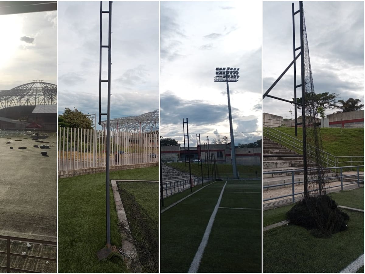 ¿Se dañó la cancha del estadio Alterno de Ibagué?