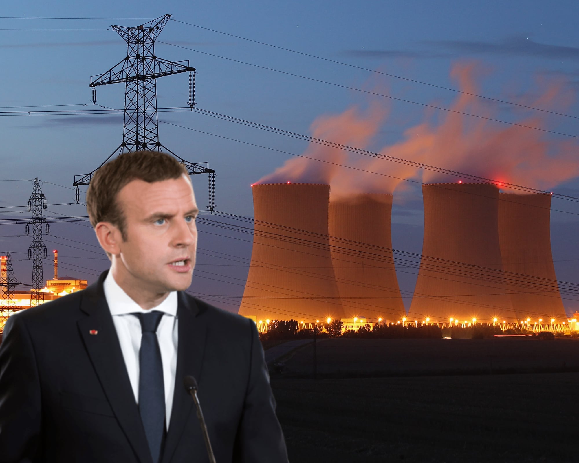 El presidente Emmanuel Macron se reunió con distintos líderes para hablar sobre el uso de energía nuclear y evitar una crisis por el repunte del valor de gas y petróleo.
(Foto:   Caracol Radio / Getty)