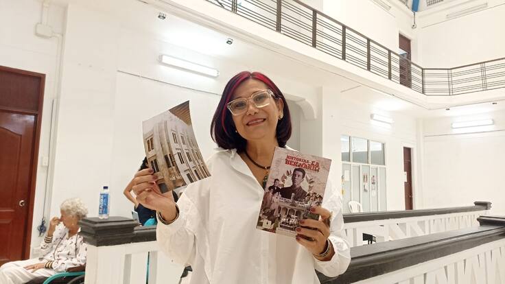 Isabella Prieto Bernardi, nieta de Antonio Bernardi