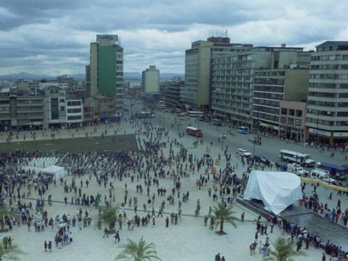 Cierres viales en San Victorino para facilitar las compras en Navidad