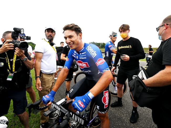 Jasper Philipsen ganó la cuarta etapa del Tour. (Photo by David Ramos/Getty Images)