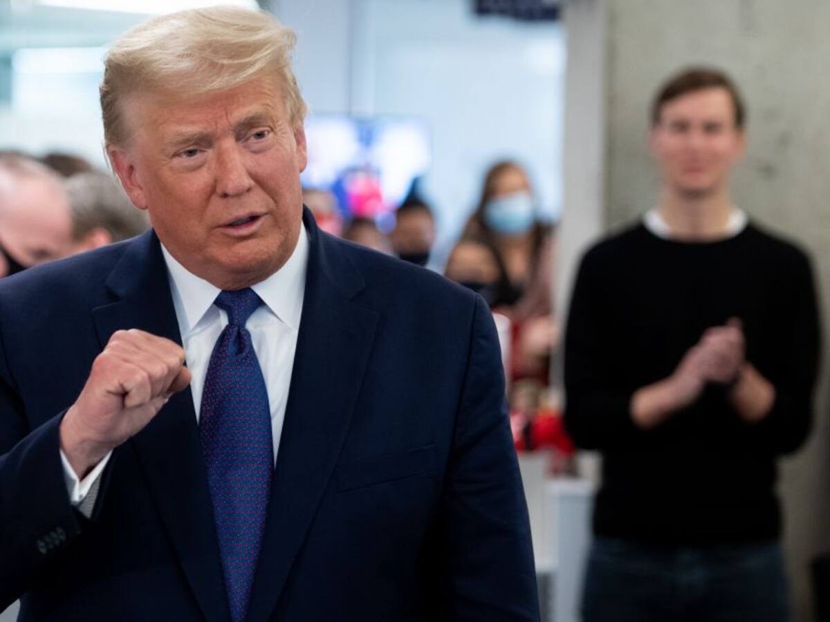 "Ciudadanos tienen derecho a conocer ganador el día de la elección": Trump