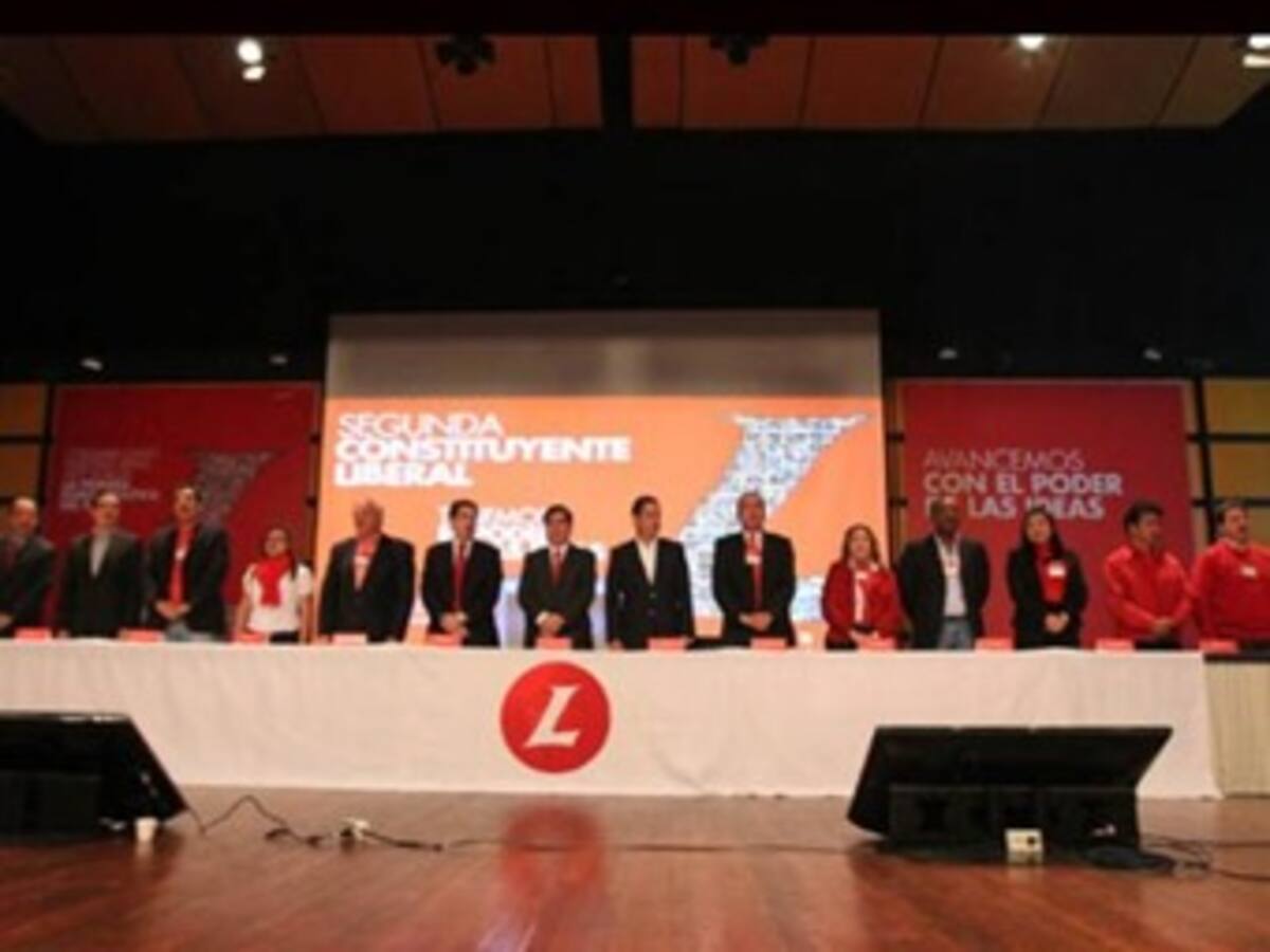 Constituyente Liberal aprobó reforma a los estatutos del partido