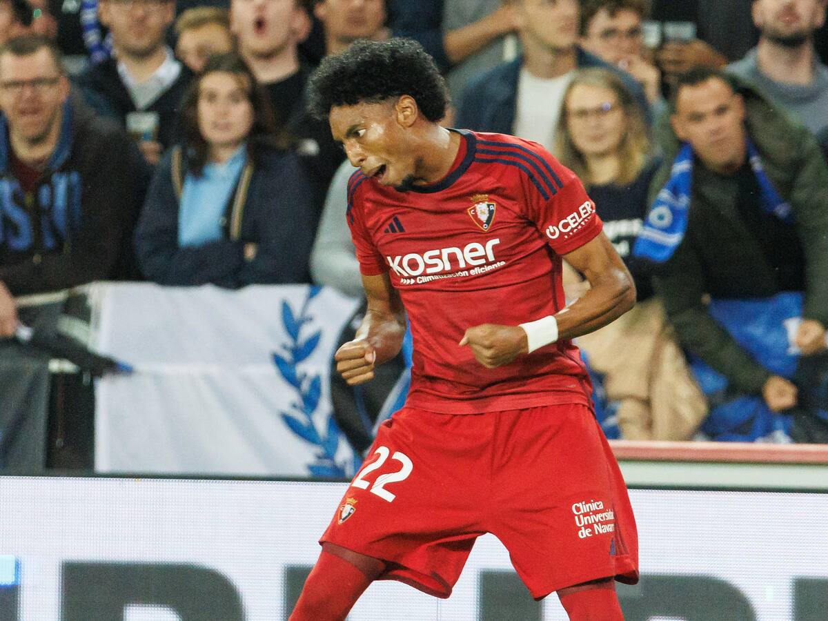 Video: Johan Mojica se estrena con Osasuna y marca gol en la Conference League
