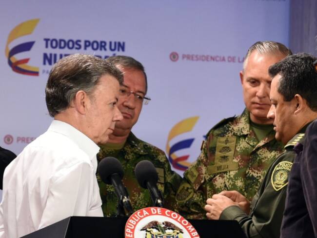 Cese el fuego bilateral se prolonga hasta el 31 de octubre: Santos