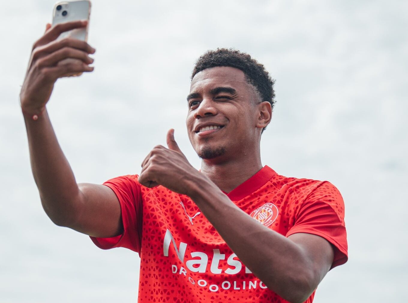 Jhon Solís, nuevo jugador del Girona de España / Foto: Girona