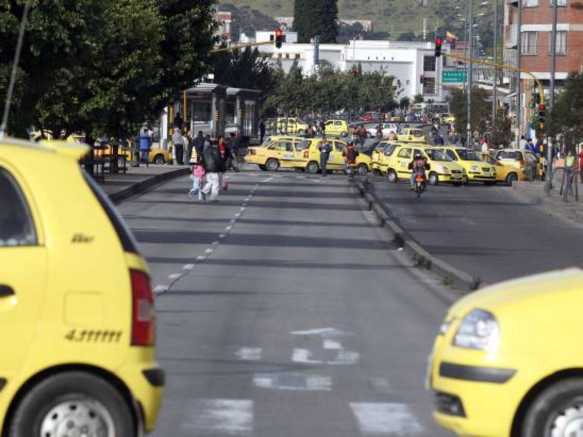 Asaltan taxista en el centro de Bogotá