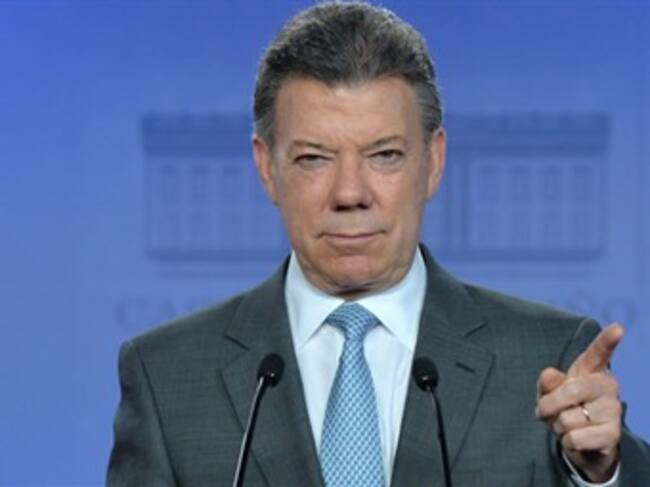 Presidente Juan Manuel Santos. Foto: Presidencia de la República.