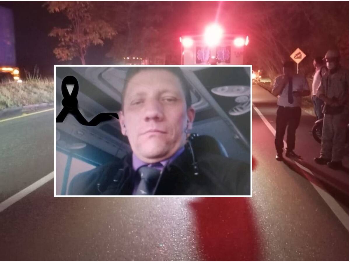 Conductor de Velotax murió arrollado por un vehículo fantasma en una vía del Tolima