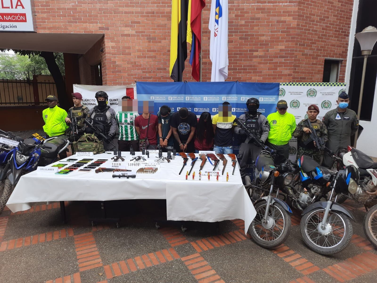 Desarticulan importante grupo del Clan del Golfo con incidencia en Santander.