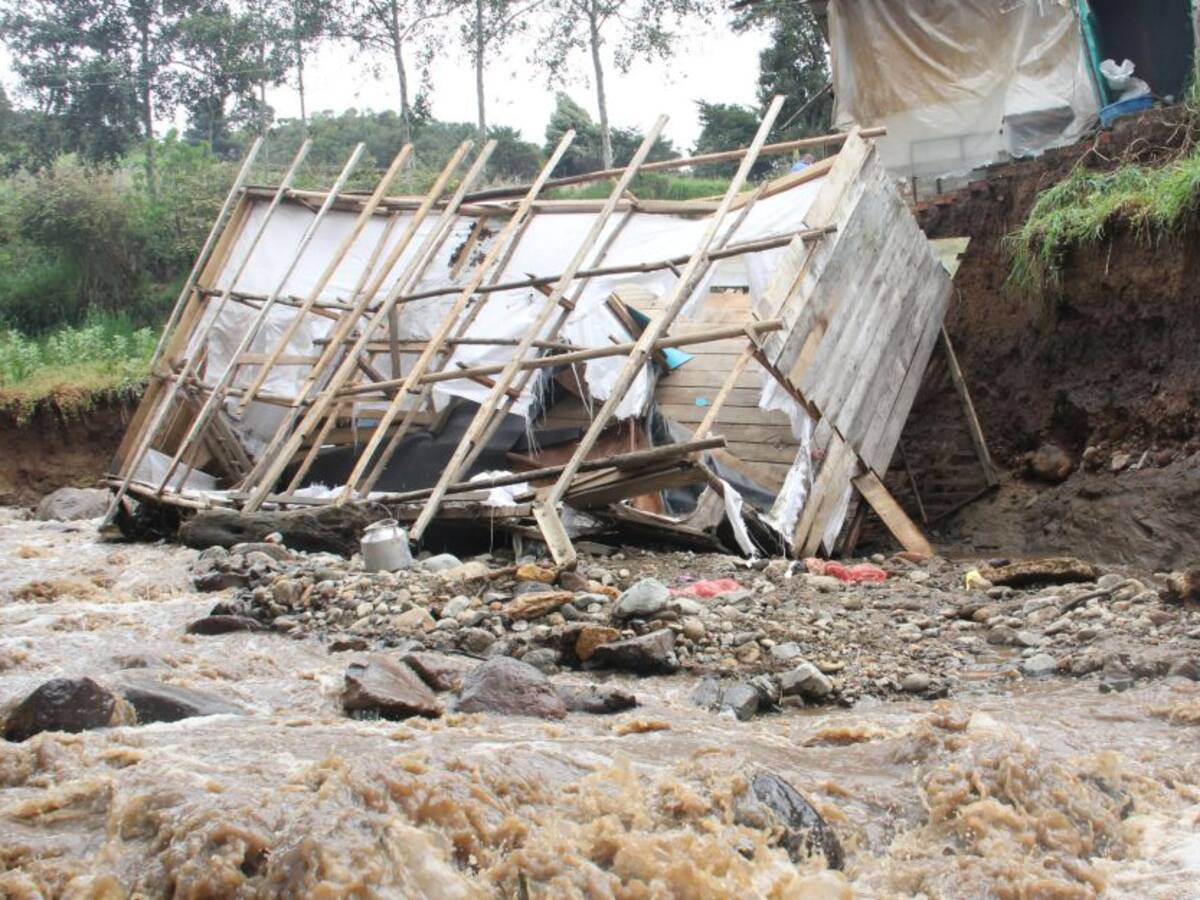 Cinco departamentos tienen desbordada la capacidad de respuesta por lluvias