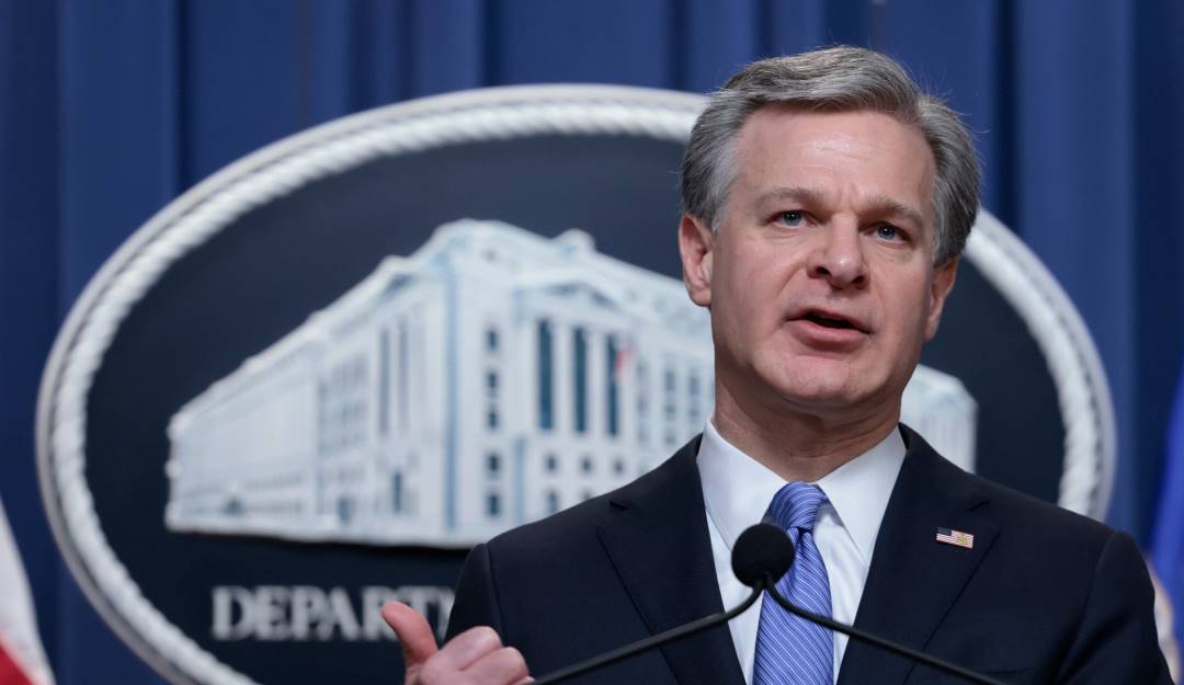 Christopher Wray, director del FBI. Cortesía: Getty Images