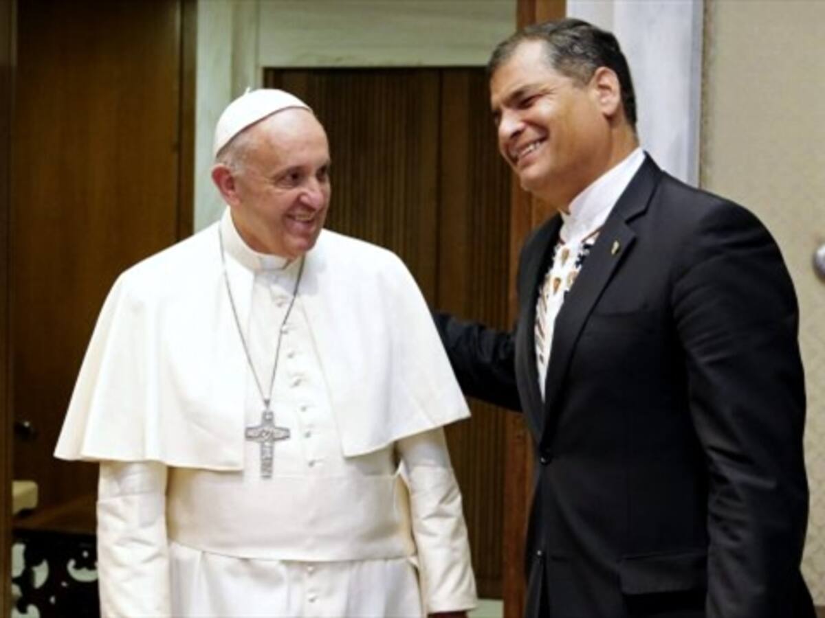 La oposición ecuatoriana no boicoteará la visita del papa