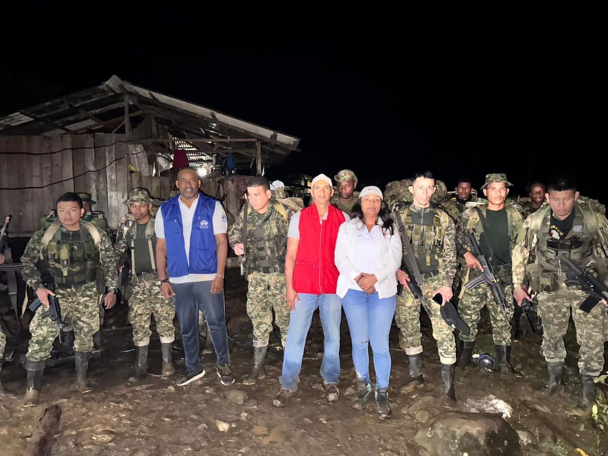 Fueron liberados 18 militares secuestrados en el Chocó, luego de asonada de comunidades indígenas