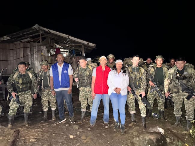 Fueron liberados los 18 militares secuestrados en el Chocó, luego de asonada de comunidades indígena