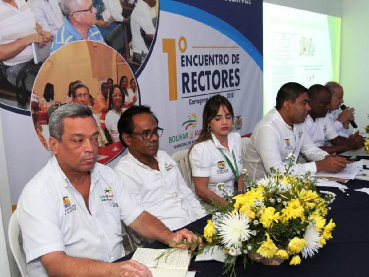 Acciones para mejorar la prestación del servicio educativo en Bolívar