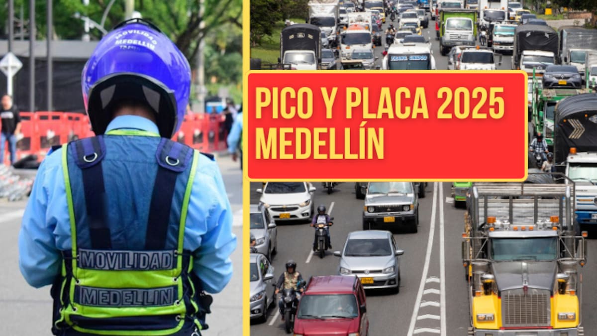 Pico y Placa Medellín 2025: Así quedó la rotación para motos, carros y taxis desde el 3 de febrero