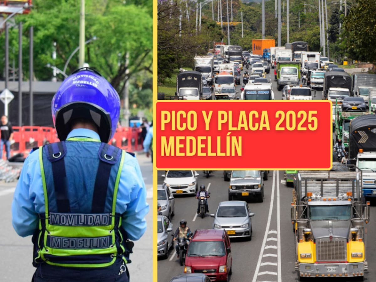 Pico y Placa Medellín 2025: Así quedó la rotación para motos, carros y taxis desde el 3 de febrero
