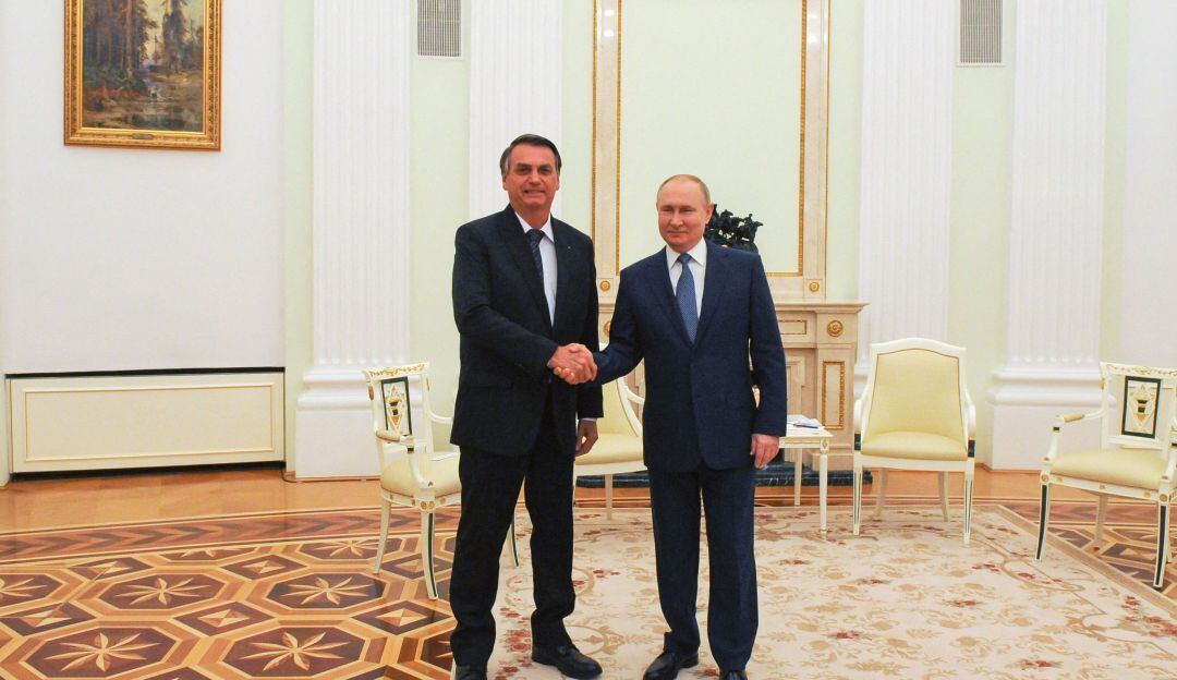 Bolsonaro y Putin tuvieron una reunión en Moscú 