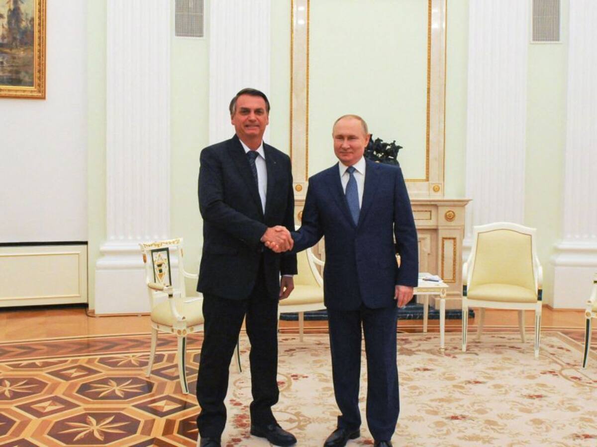 Putin y Bolsonaro afianzan relación Rusia- Brasil en Moscú