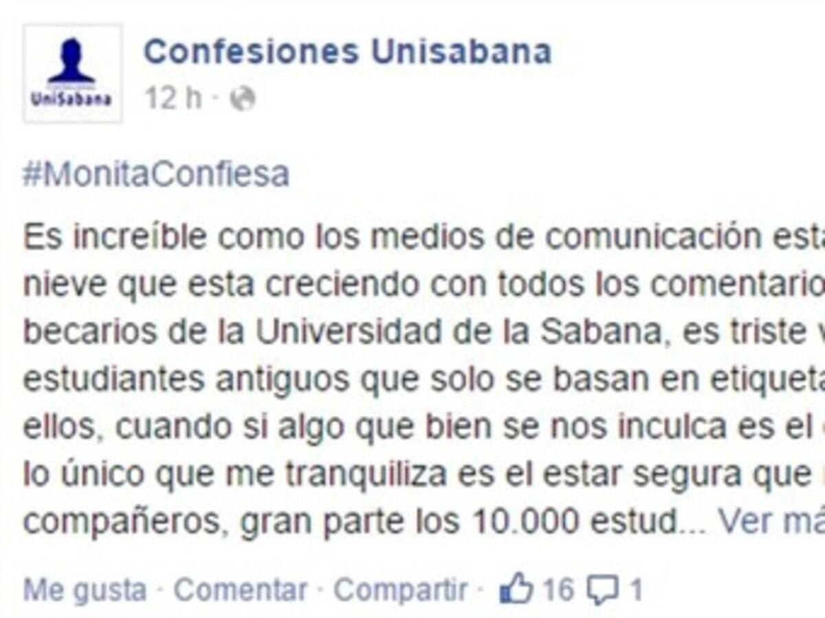 Universitarios insisten en Facebook que es falso el matoneo a los becados