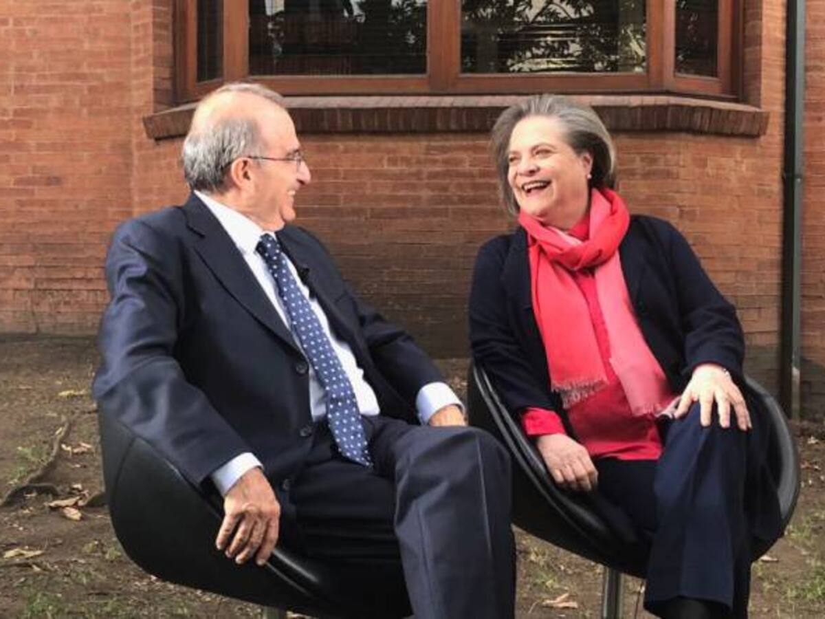 La polémica visita de Humberto de la Calle a la Universidad Externado