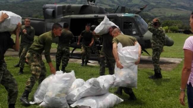 Las autoridades atienden población civil intimidada por el Epl y el Eln