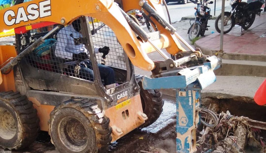 La Alcaldía de Cartagena, a través de la Secretaría de Infraestructura, continúa activando nuevos frentes de trabajo