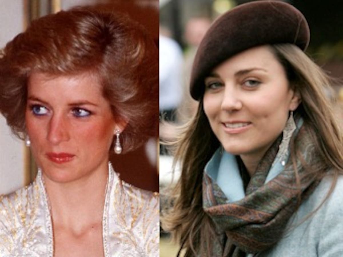 Kate se parece cada vez más a su fallecida suegra LadyDi