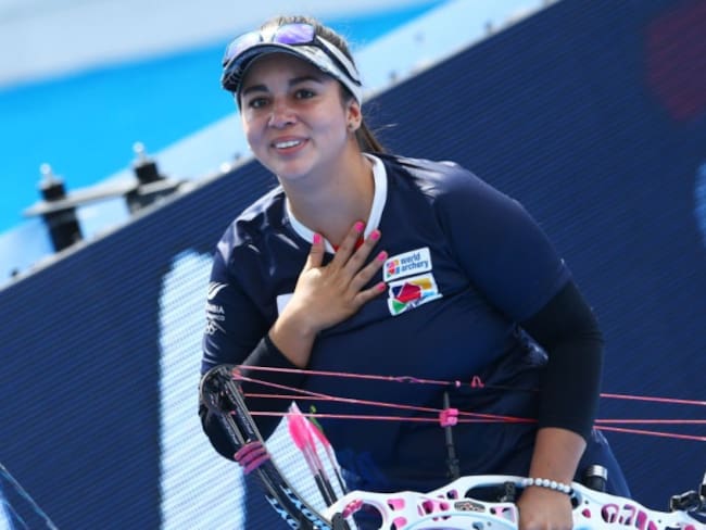 Sara López, campeona de la Copa Mundo de Tiro con Arco en Shanghái