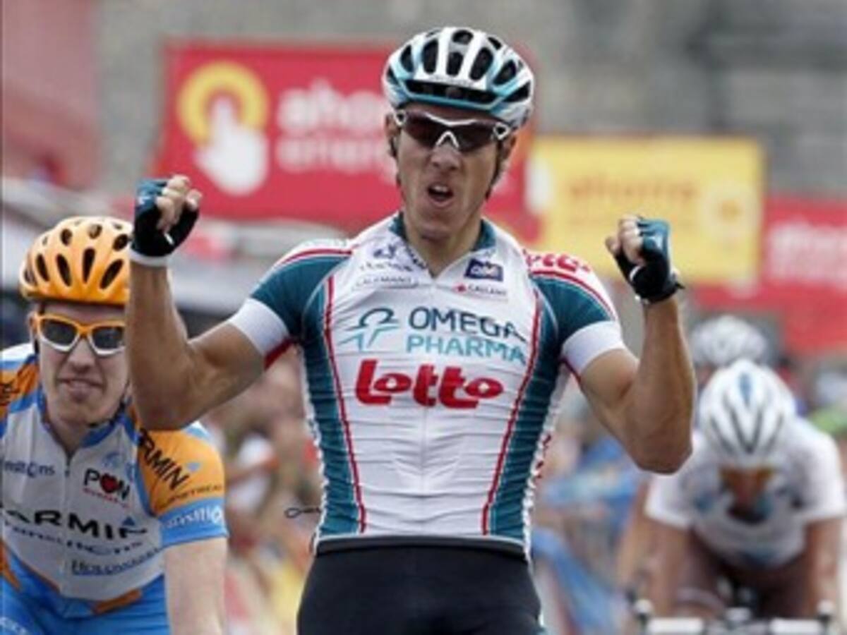 Gilbert gana la decimonovena etapa de la Vuelta a España y Nibali sigue líder