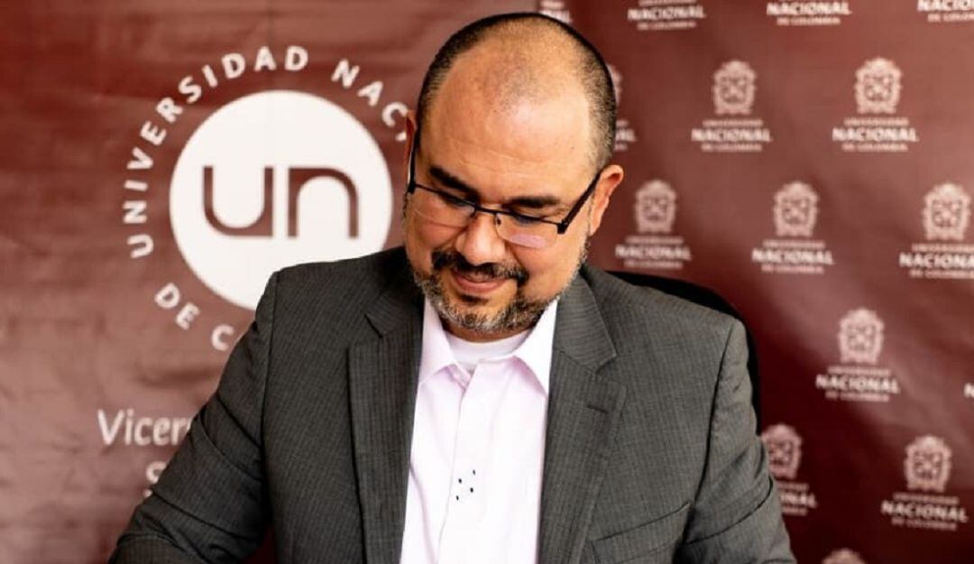 Niel Guerrero González, nuevo vicerrector de la Universidad Nacional regional Manizales.