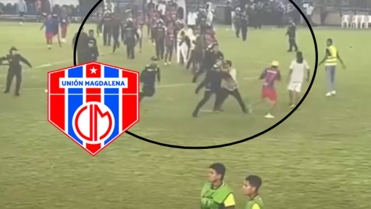 Nuevo escándalo en Santa Marta: hinchas del Unión Magdalena invadieron el Sierra Nevada