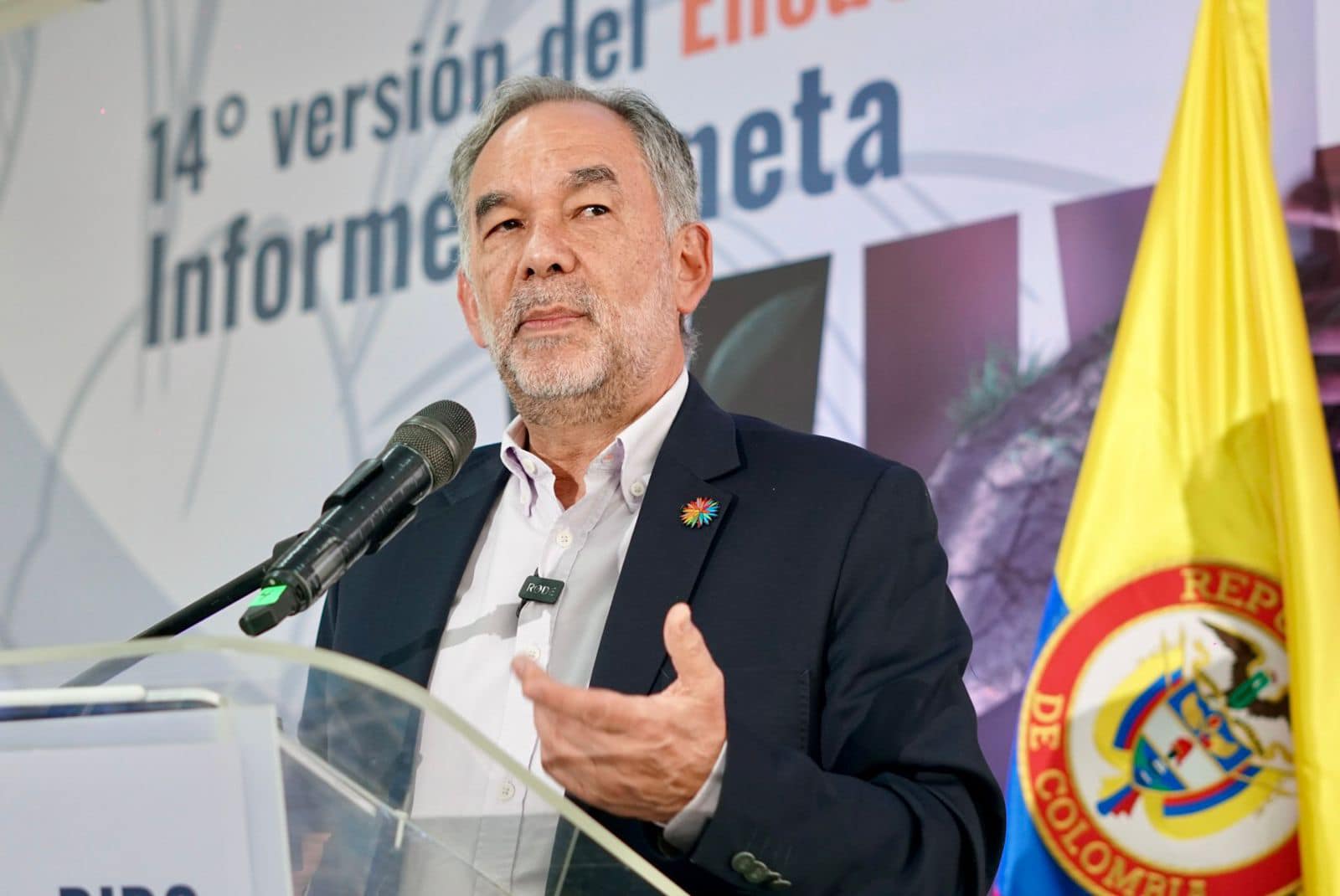 Viceministro de Ambiente, Mauricio Cabrera Leal.