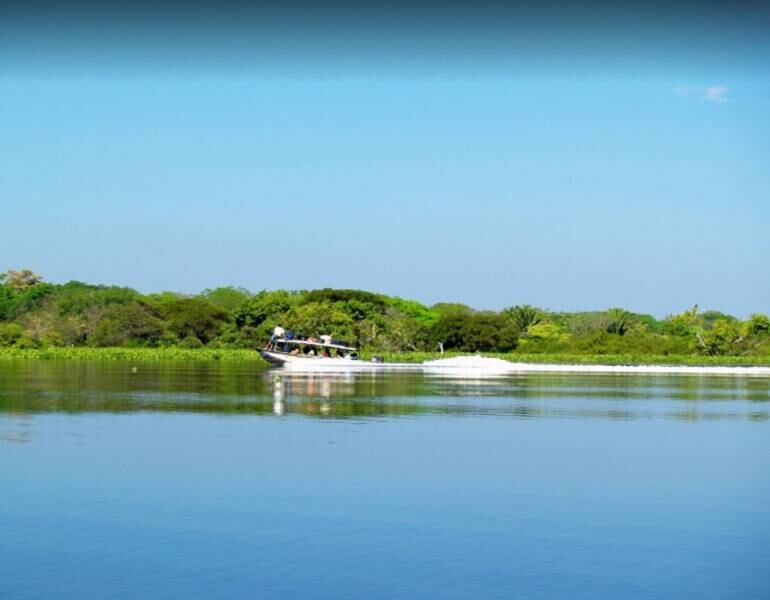 Ciénaga de Zapatosa. Fotografía Google Maps