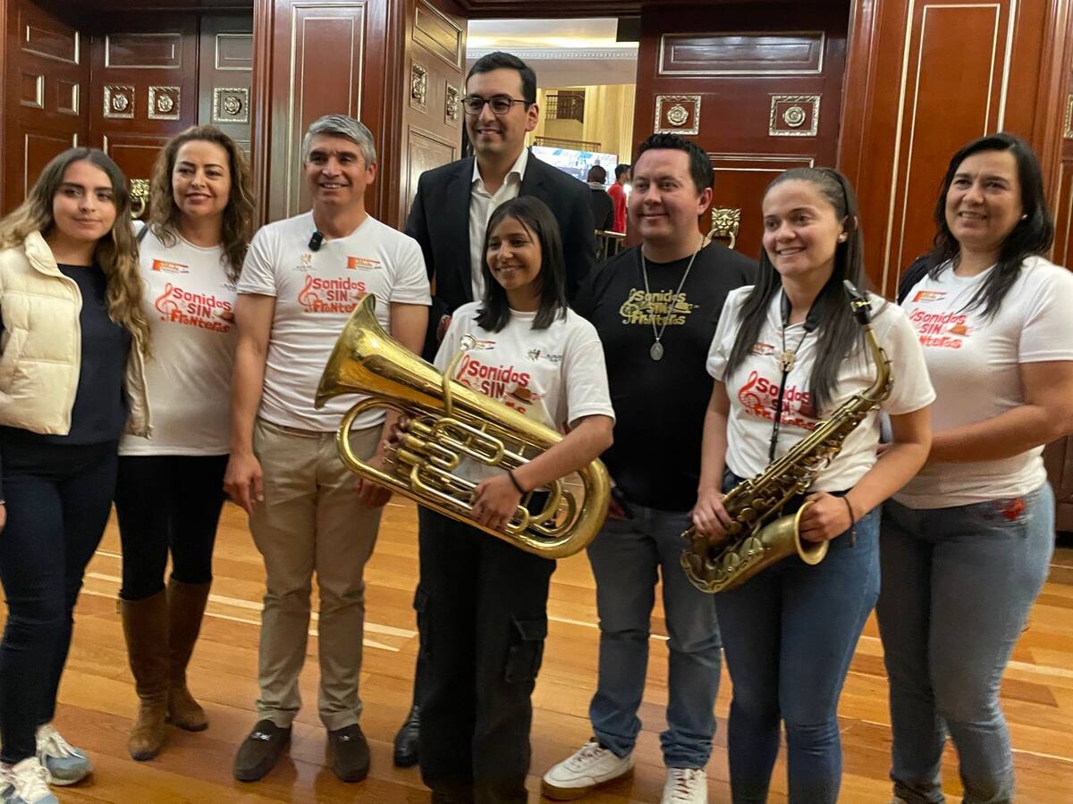 La Banda Sinfónica de Samacá ya tiene un pie en España