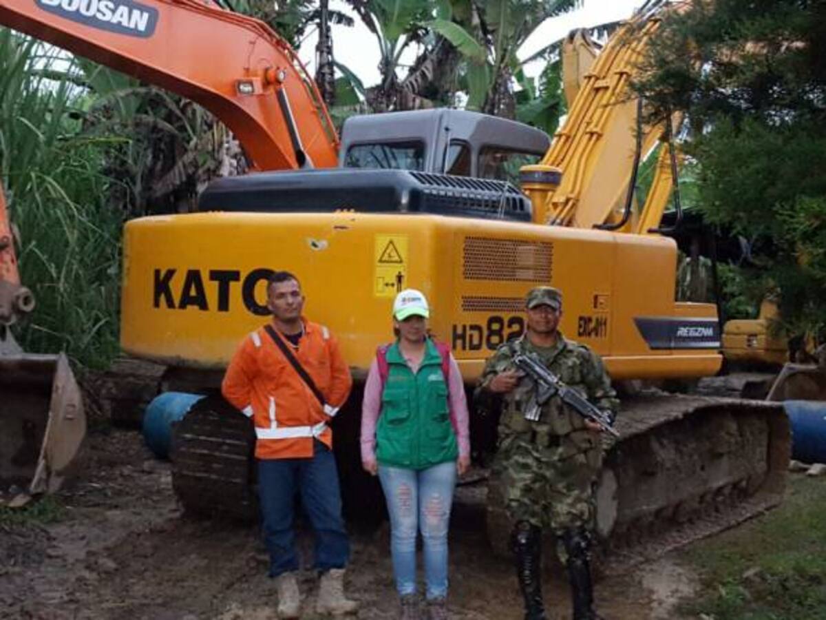 En Huila propinan duro golpe contra minería ilegal