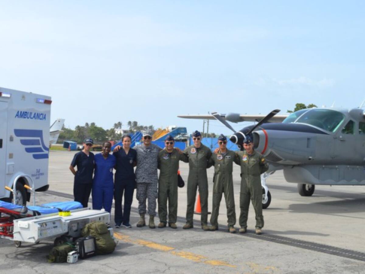 Avión medicalizado que prometió el presidente Duque ya está en San Andrés