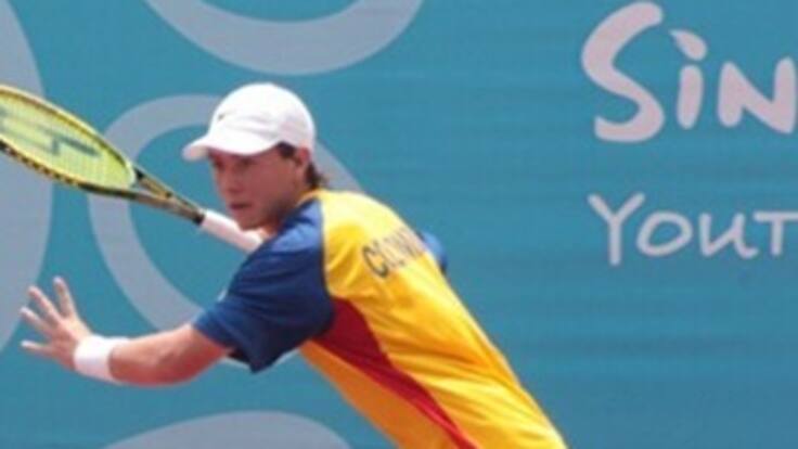 Tenista colombiano alcanza la final en los Juegos Olímpicos Juveniles