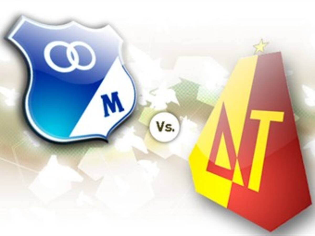 Deportes Tolima busca mantener liderato frente a Millonarios en Bogotá