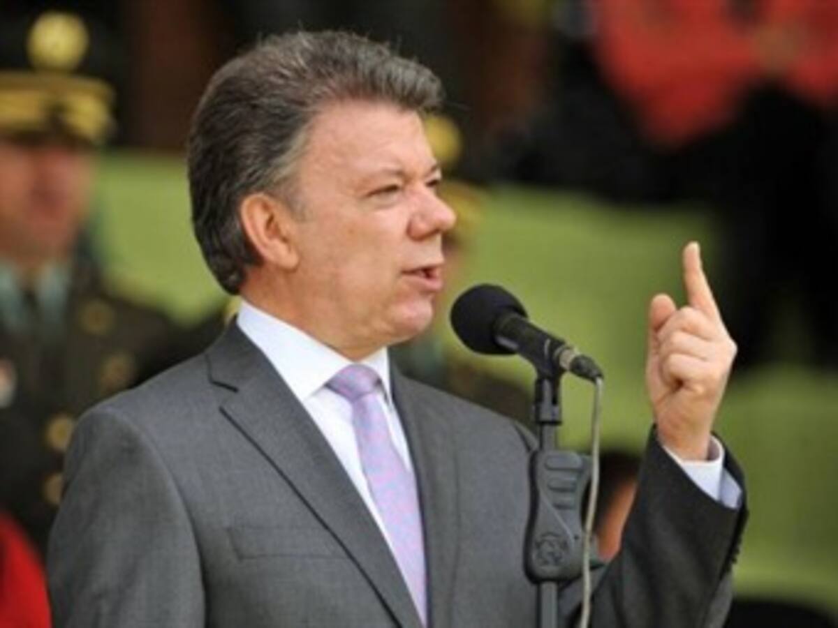 Santos dice que no hay afán para nombrar alcalde (e) de Bogotá