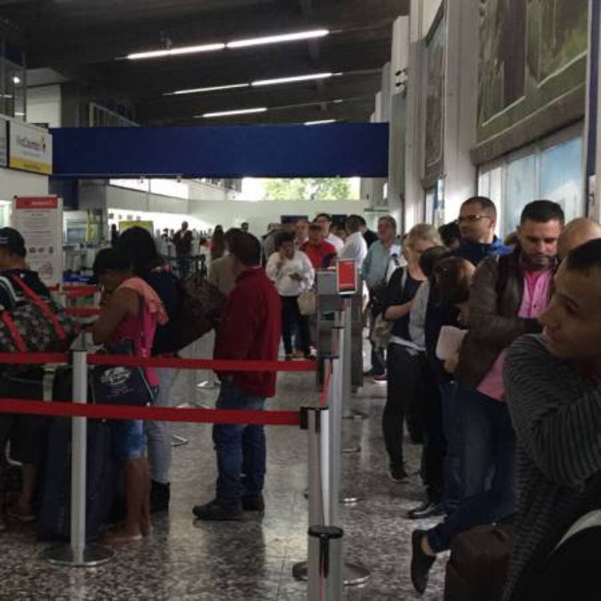 Múltiples vuelos cancelados por el cierre del Aeropuerto Matecaña