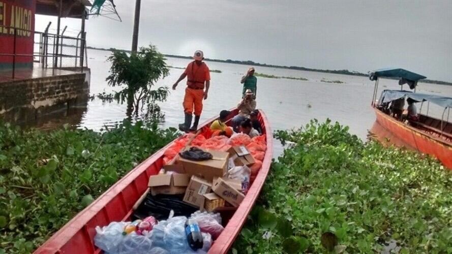 Evacúan más de 70 familias en Ayapel, Córdoba, por emergencia en Hidroituango. Foto: Cortesía