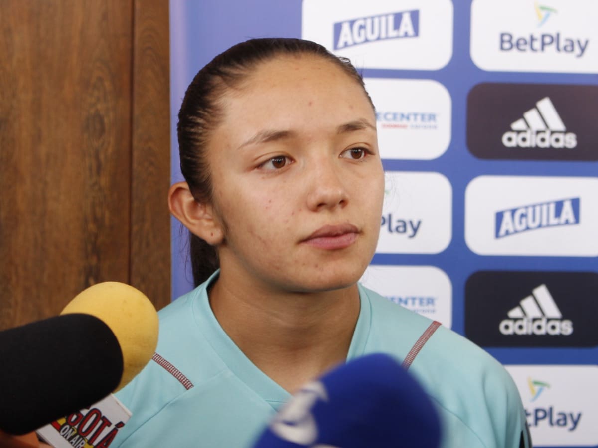 María Camila Reyes contundente: esperaba que pudiera haber más jugadoras de Santa Fe