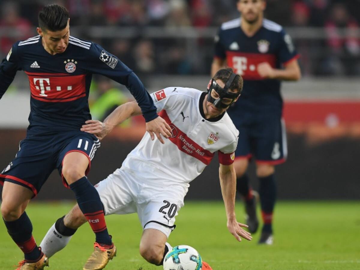 90 minutos para James y victoria del Bayern Múnich