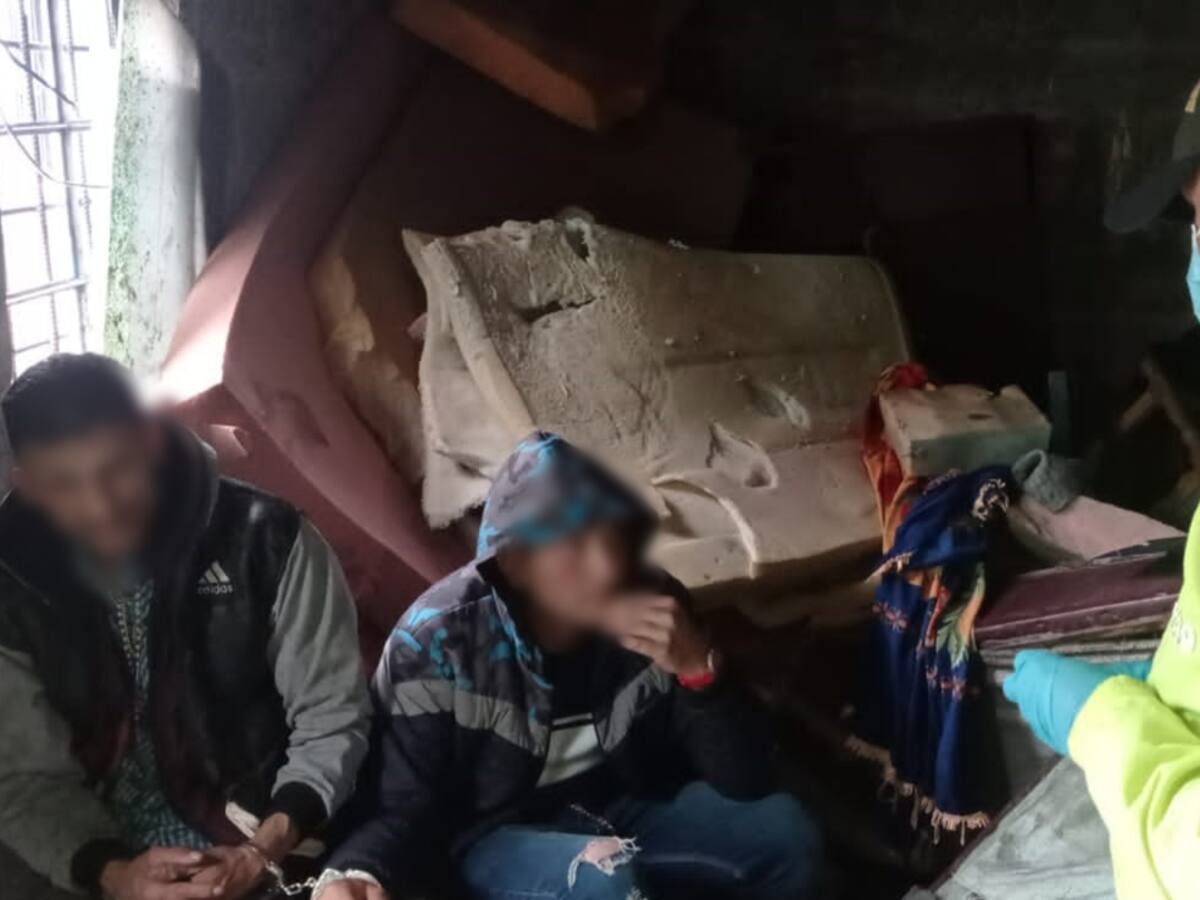 En Solferino capturaron a Julio y Juan por el delito de tráfico de estupefacientes